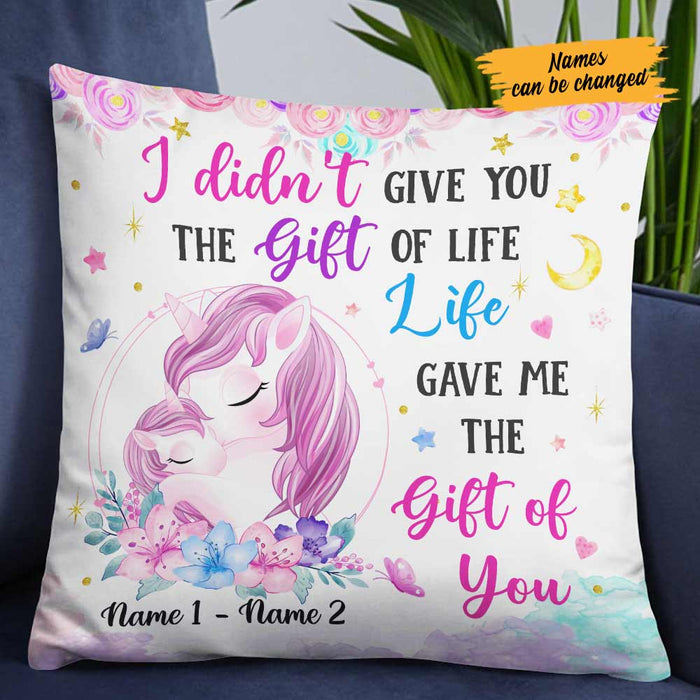 Personalized Unicorn Daughter Granddaughter Pillow JR176 26O57 1