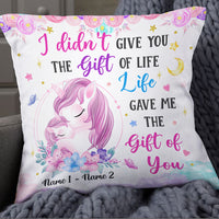 Personalized Unicorn Daughter Granddaughter Pillow JR176 26O57 thumb 1