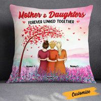 Personalized Mother Daughter Love Pillow JR1812 30O23 thumb 1