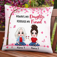Personalized Mother Daughter Love Pillow JR183 85O47 thumb 1