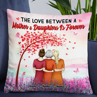 Personalized Mother Daughter Love Pillow JR188 30O57 thumb 1