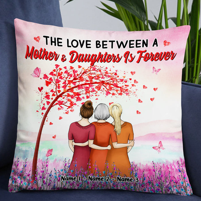 Personalized Mother Daughter Love Pillow JR188 30O57 1