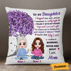 Personalized Mother Daughter Love Pillow JR185 30O57 1