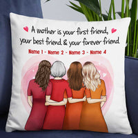 Personalized Mother Daughter Love Pillow JR186 95O57 thumb 1