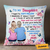 Personalized Mother Daughter Love Pillow JR187 95O57 1