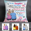 Personalized Mother Daughter Love Pillow JR187 95O57 1