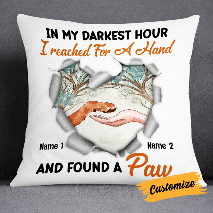 Personalized Dog Owner Pillow JR192 23O24 1