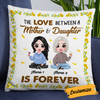 Personalized Mother Daughter Love Sunflower Pillow JR202 23O24 1