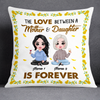 Personalized Mother Daughter Love Sunflower Pillow JR202 23O24 1