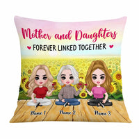 Personalized Mother Daughter Love Pillow JR184 26O58 thumb 1