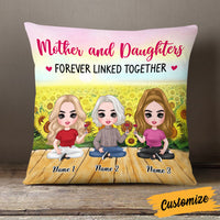 Personalized Mother Daughter Love Pillow JR184 26O58 thumb 1