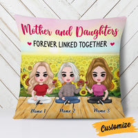 Personalized Mother Daughter Love Pillow JR184 26O58 thumb 1