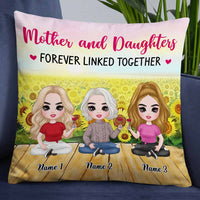 Personalized Mother Daughter Love Pillow JR184 26O58 thumb 1