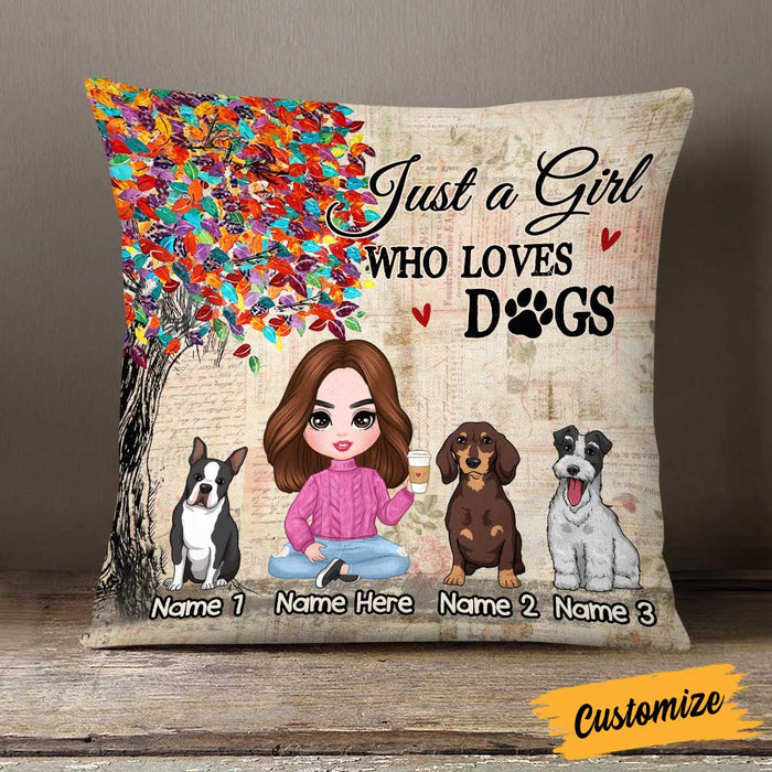 Personalized Dog Owner Pillow JR181 26O58 1