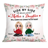 Personalized Mother Daughter Love Pillow JR203 23O24 1