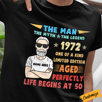 Personalized Love Dad Grandpa T Shirt JR105 23O23 thumb 1