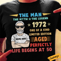 Personalized Love Dad Grandpa T Shirt JR105 23O23 thumb 1