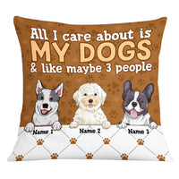 Personalized Dog Owner Pillow JR185 26O53 thumb 1