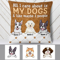 Personalized Dog Owner Pillow JR185 26O53 thumb 1