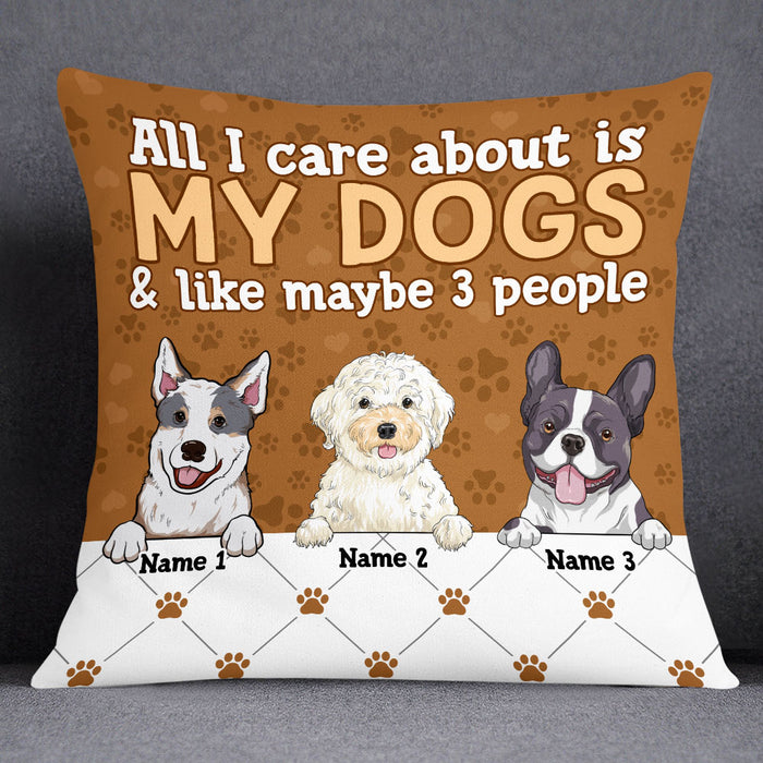 Personalized Dog Owner Pillow JR185 26O53 1