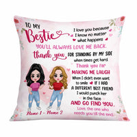 Personalized Friends Icon Thank You Pillow JR182 81O47 thumb 1