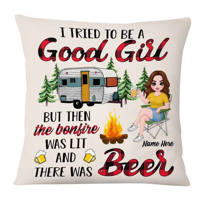 Personalized Love Camping Pillow JR195 26O53 1