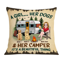 Personalized Love Camping Pillow JR195 30O36 thumb 1