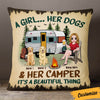 Personalized Love Camping Pillow JR195 30O36 1