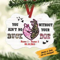 Personalized Hunting Couple Benelux Ornament DB13 87O58 thumb 1