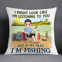 Personalized Love Fishing Pillow JR193 26O58 thumb 1