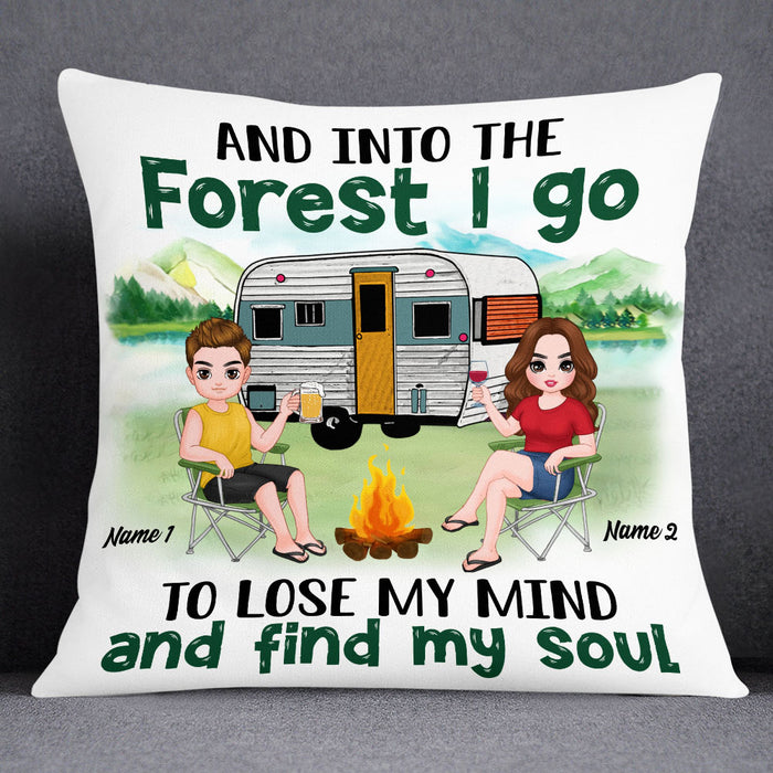 Personalized Love Camping Pillow JR192 30O53 1
