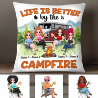 Personalized Love Camping Friends Pillow JR191 26O34 thumb 1