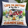 Personalized Love Camping Friends Pillow JR191 26O34 1