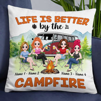 Personalized Love Camping Friends Pillow JR191 26O34 thumb 1
