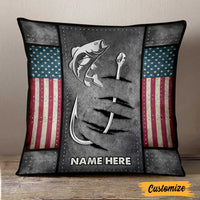 Personalized Love Fishing Pillow JR192 95O47 thumb 1