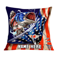 Personalized Love Fishing Pillow JR195 95O57 thumb 1
