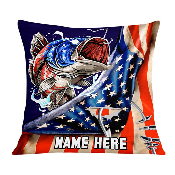 Personalized Love Fishing Pillow JR195 95O57 1