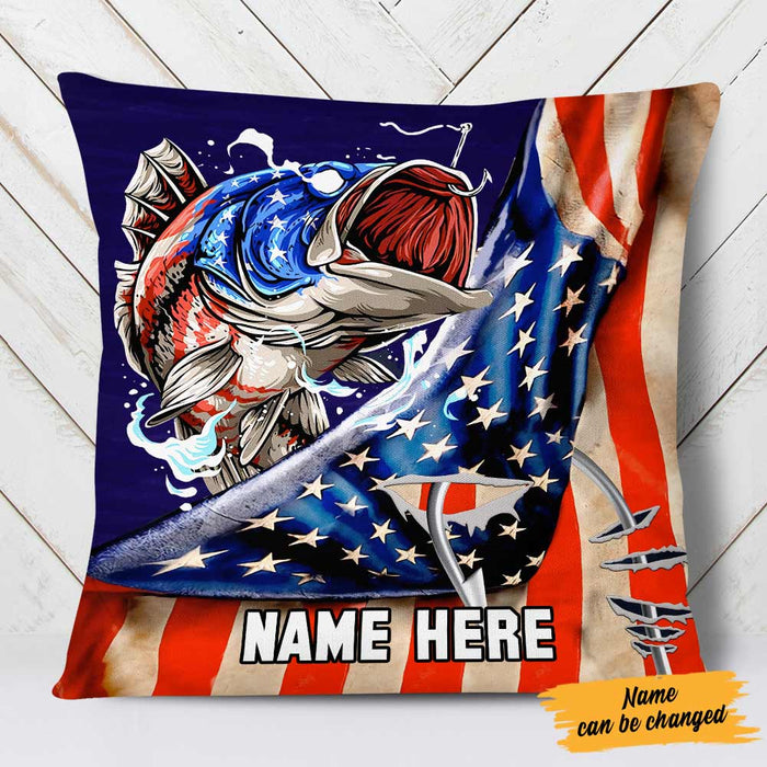 Personalized Love Fishing Pillow JR195 95O57 1