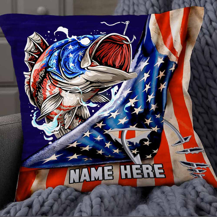 Personalized Love Fishing Pillow JR195 95O57 1