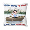 Personalized Love Fishing Pillow JR191 30O47 1