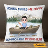 Personalized Love Fishing Pillow JR191 30O47 1