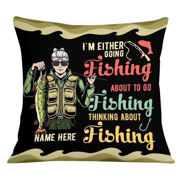 Personalized Love Fishing Pillow JR194 26O34 1