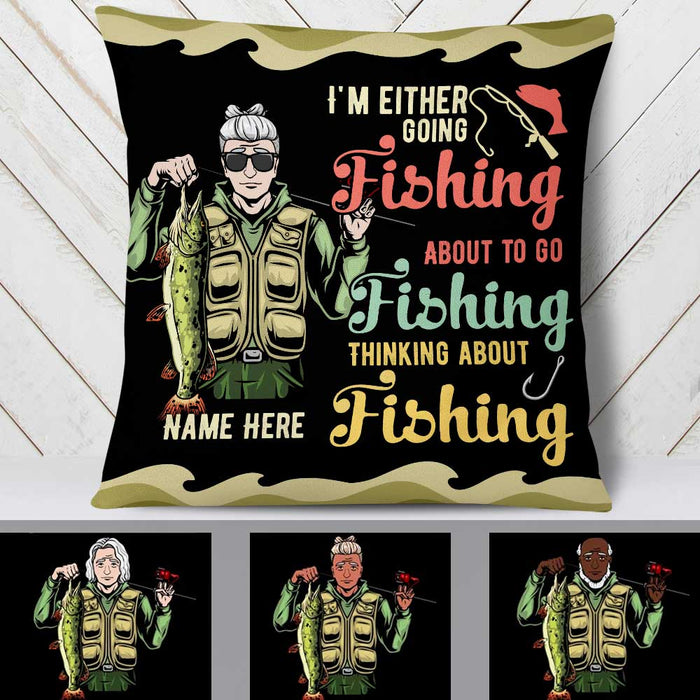 Personalized Love Fishing Pillow JR194 26O34 1