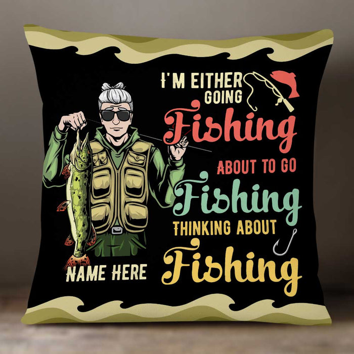 Personalized Love Fishing Pillow JR194 26O34 1
