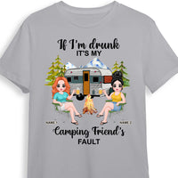 Personalized Love Camping Friends T Shirt JR192 26O58 thumb 1