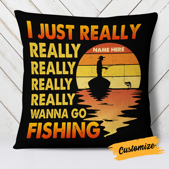Personalized Love Fishing Pillow JR215 23O24 1