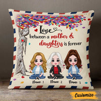 Personalized Mother Daughter Love Pillow JR193 81O47 thumb 1