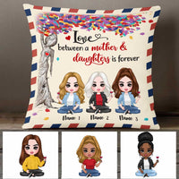 Personalized Mother Daughter Love Pillow JR193 81O47 thumb 1