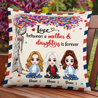 Personalized Mother Daughter Love Pillow JR193 81O47 thumb 1