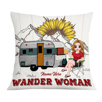Personalized Love Camping Wander Woman Pillow JR196 95O36 thumb 1